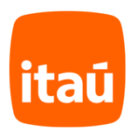 logo itaú transp